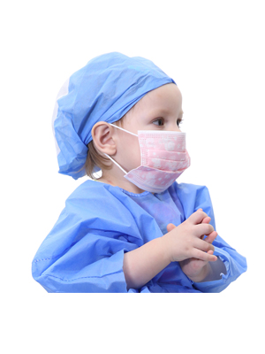 Masque chirurgical jetable pour enfants à 3 plis FM03-P